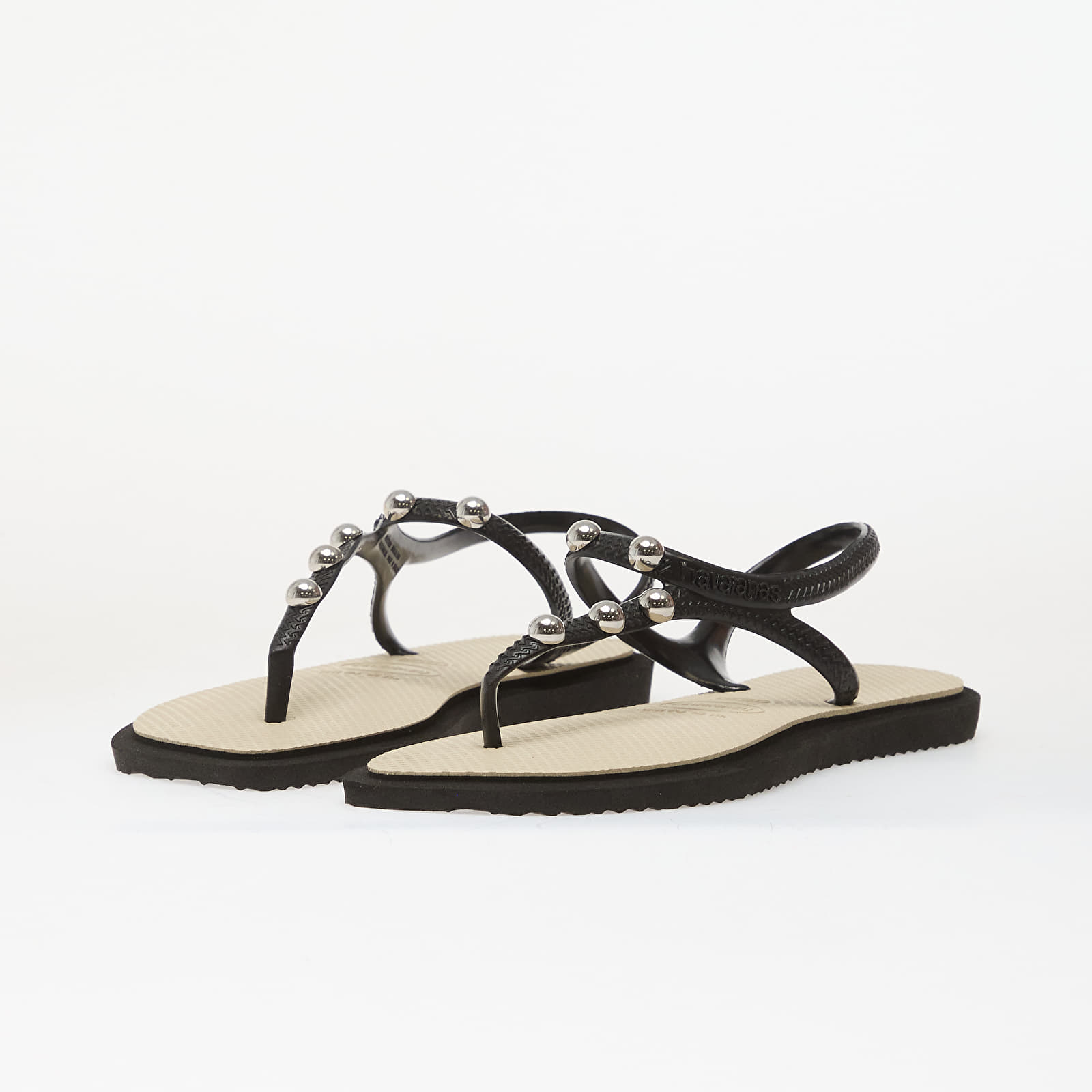 Damenslides Havaianas Flash Fusion Black/ Beige