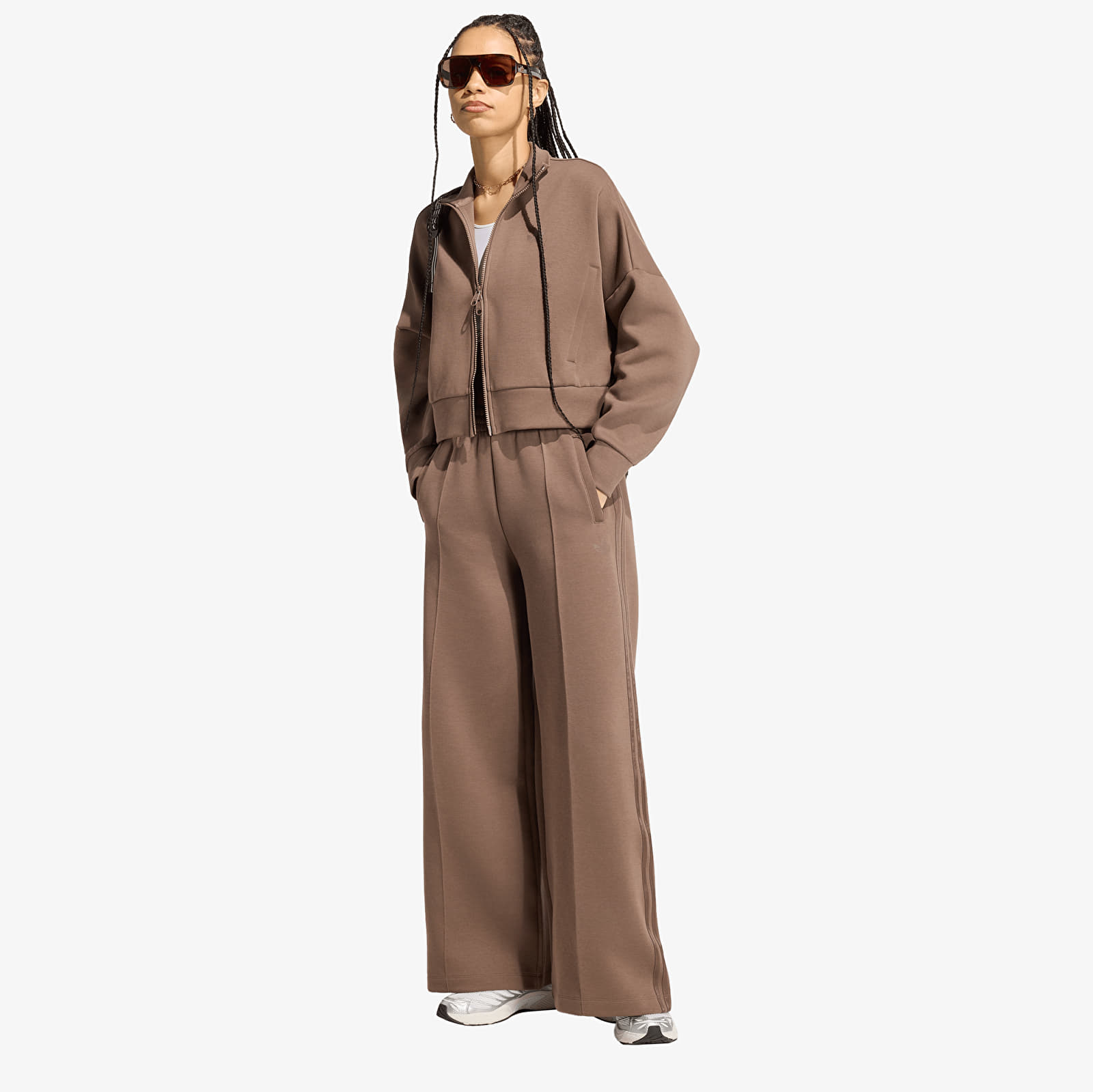 Pantalons de survêtement femme adidas Spacer Track Pants Earth Strata