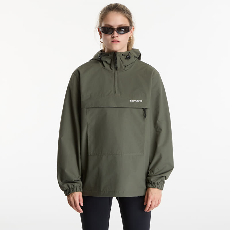 Veste Carhartt WIP Windbreaker Pullover UNISEX Leaf/ White