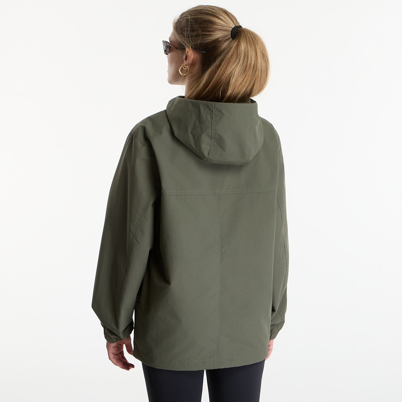 Jackets Carhartt WIP Windbreaker Pullover UNISEX Leaf/ White
