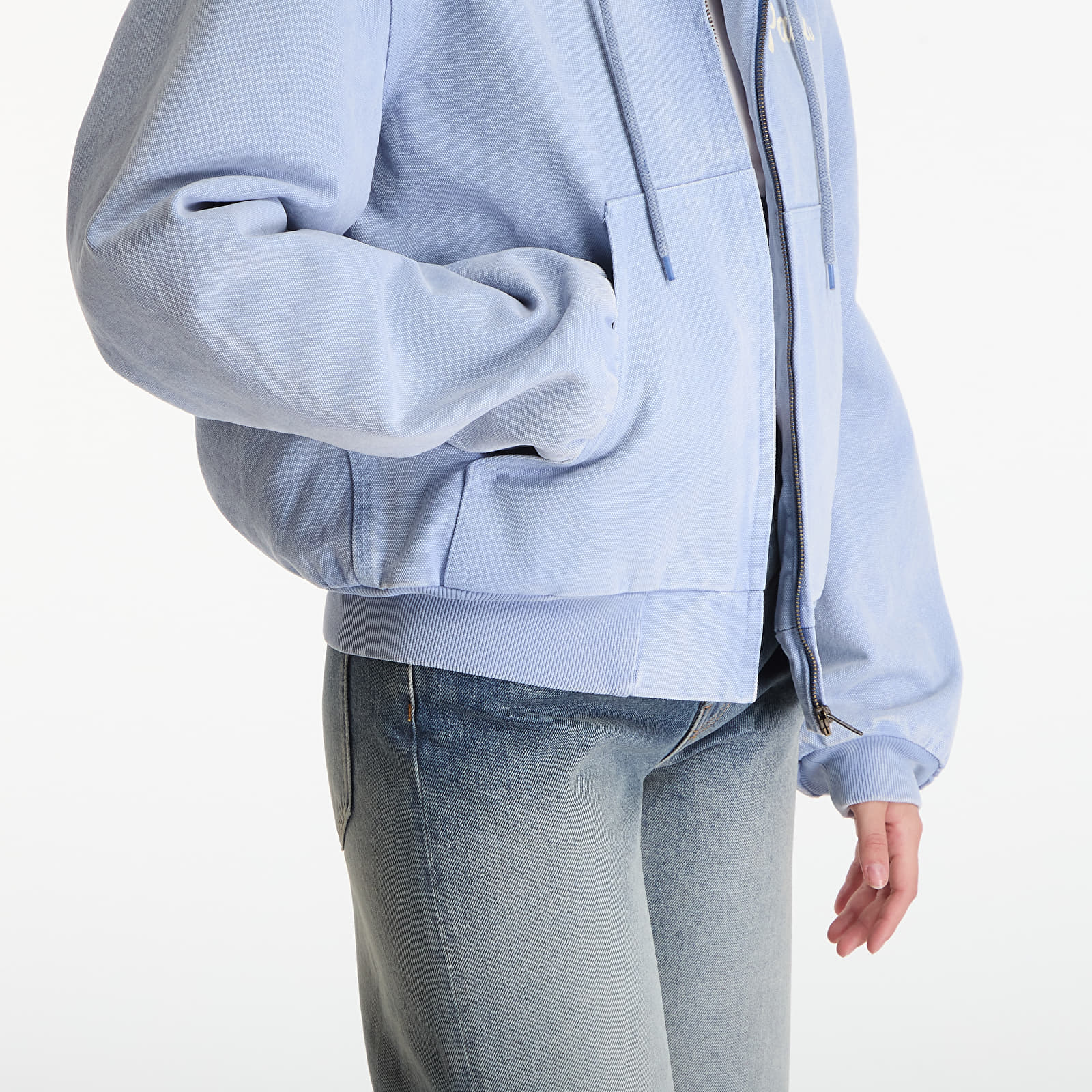 Куртки Patta Peace Canvas Hooded Jacket UNISEX Light Blue Denim
