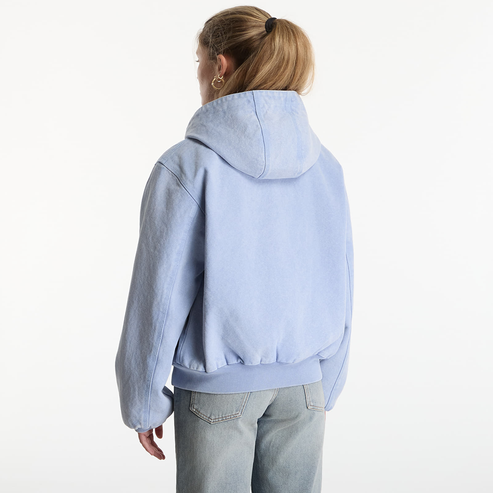 Куртки Patta Peace Canvas Hooded Jacket UNISEX Light Blue Denim
