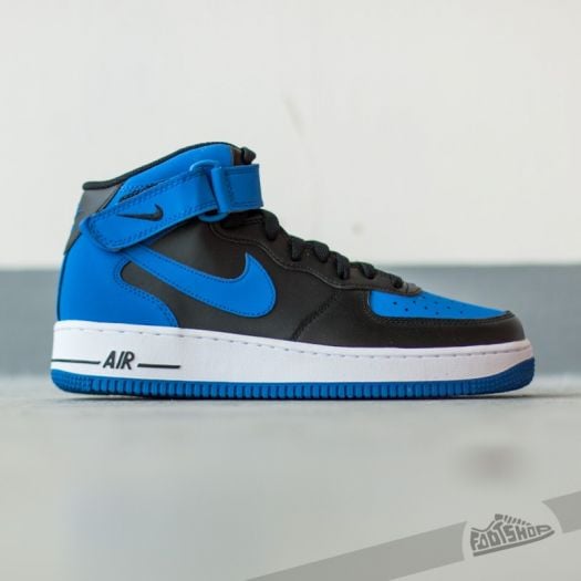 Nike air force 1 mid royal blue hotsell