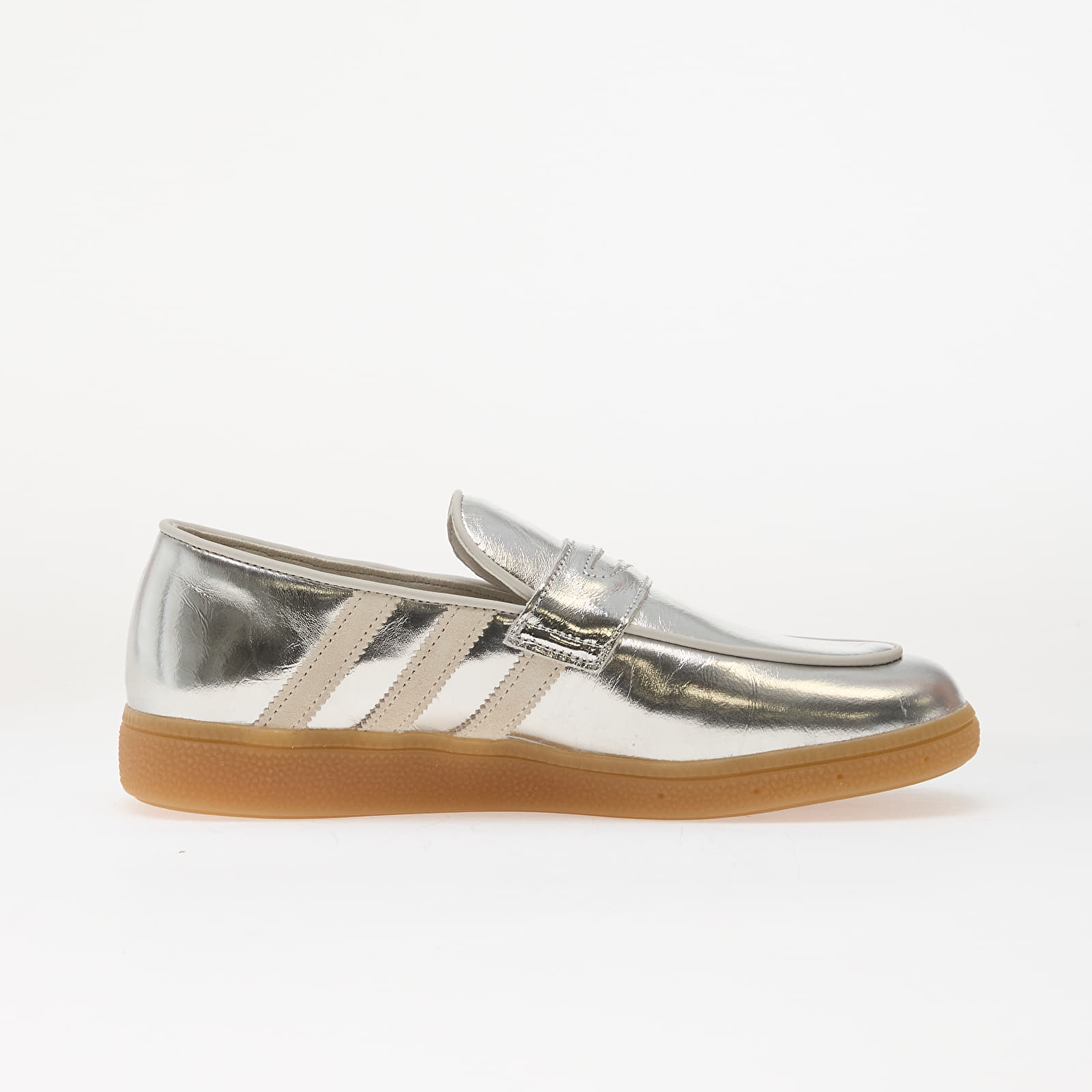 Women's shoes adidas Handball Spezial Loafer Silver Met./ Off White/ Gum4