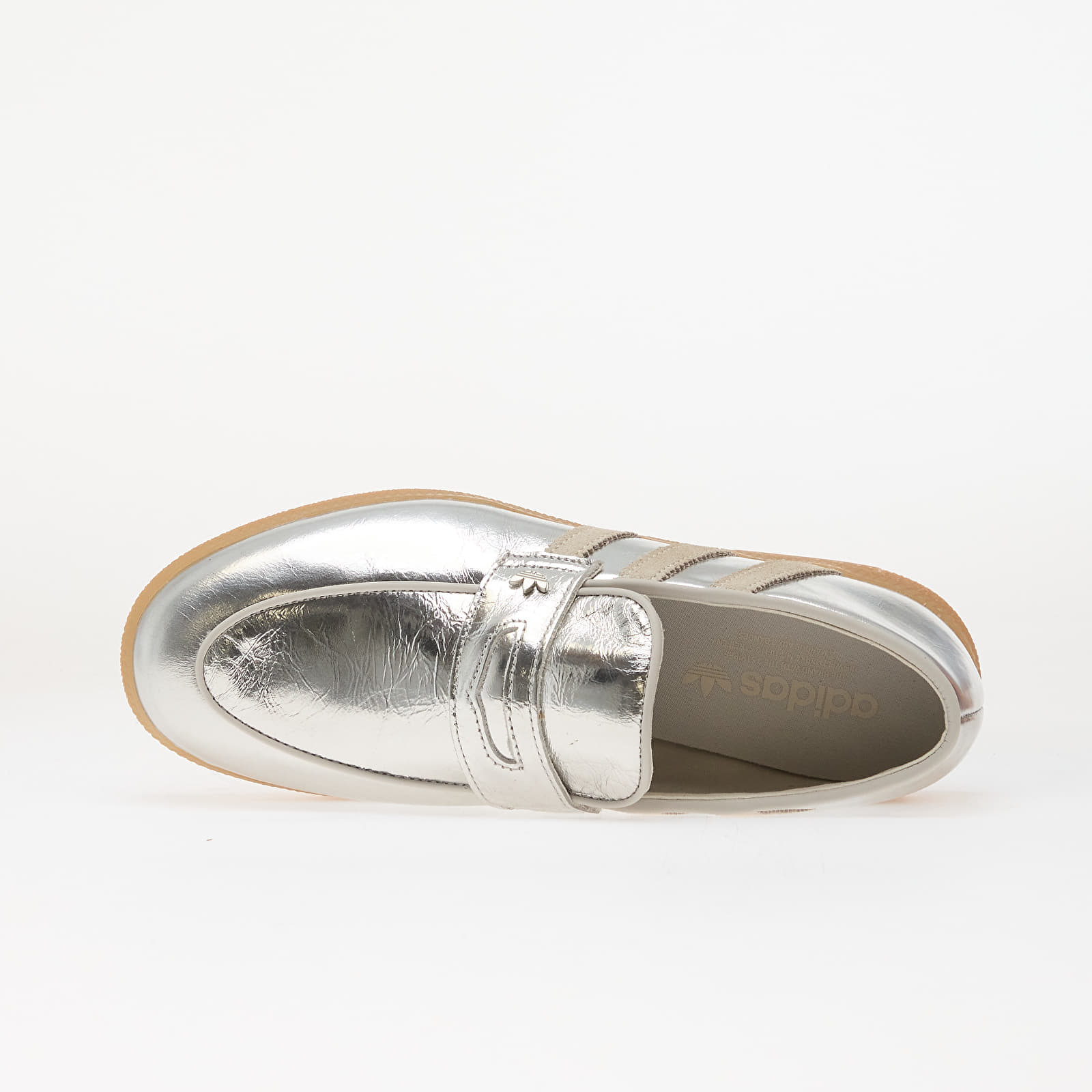 Women's shoes adidas Handball Spezial Loafer Silver Met./ Off White/ Gum4