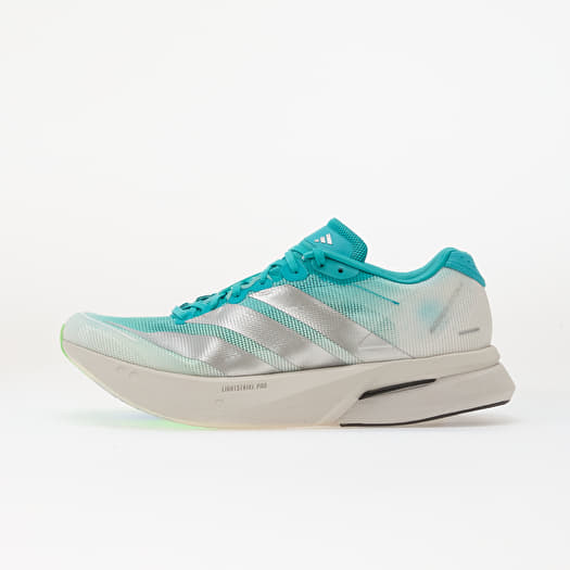 adidas ADIZERO Boston 13 Running Hi-Res Aqua/ Matte Silver/ Grey One