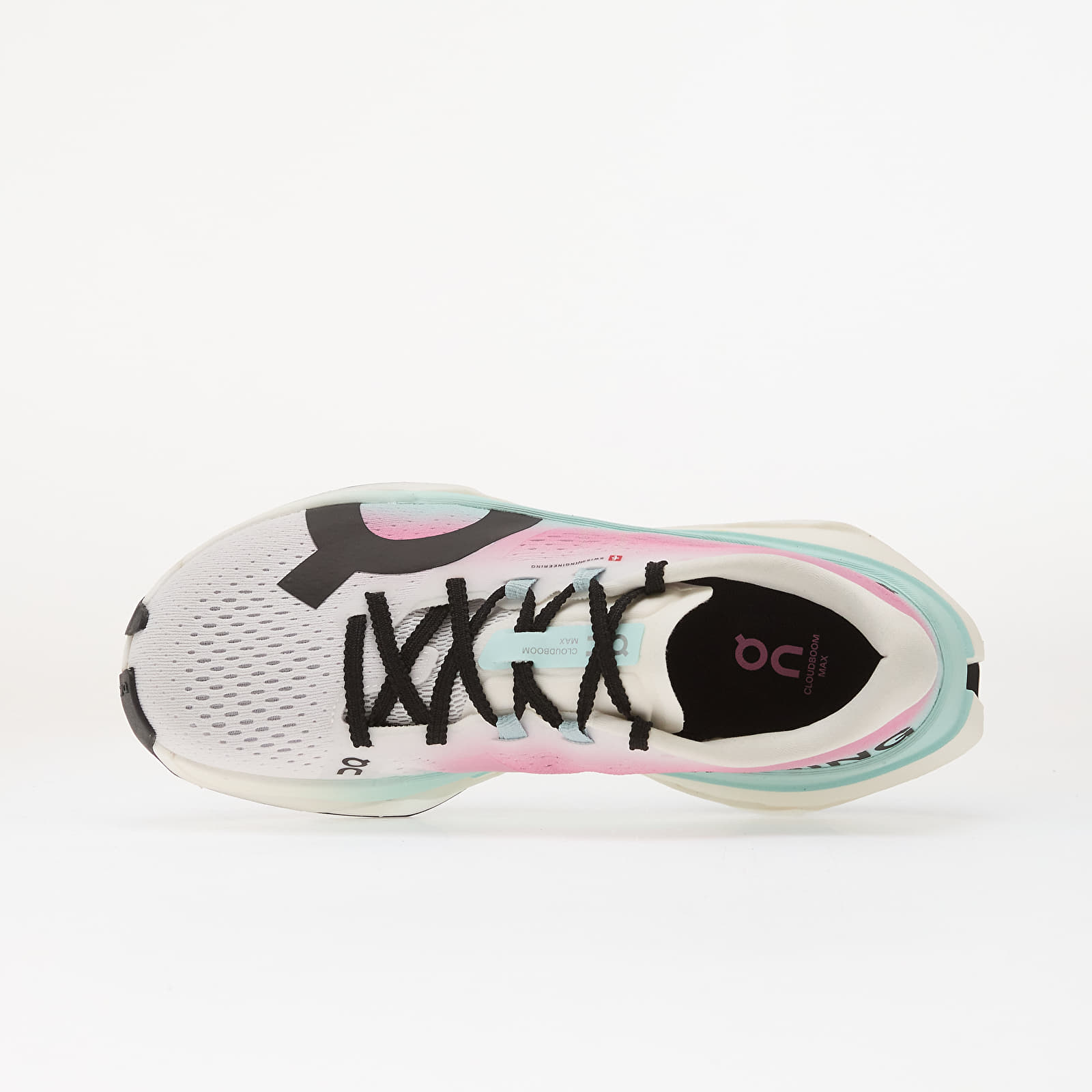Damesschoenen On Cloudboom Max White/ Celeste