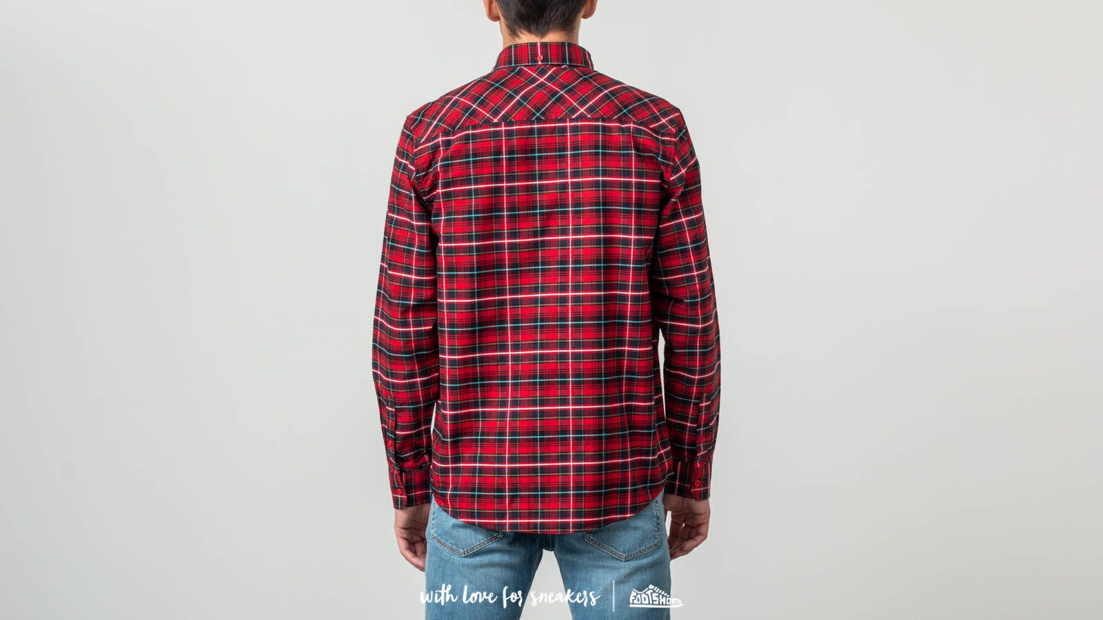 T-Shirts and shirts Carhartt WIP Longsleeve Patton Shirt Patton Check/ Blast Red
