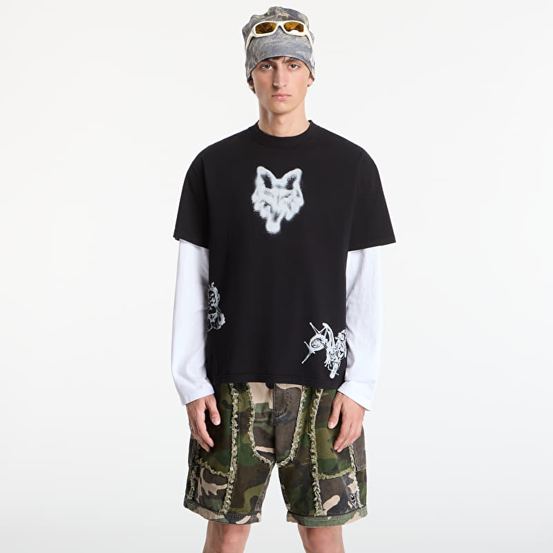 FOX Airbrushed T-Shirt Black