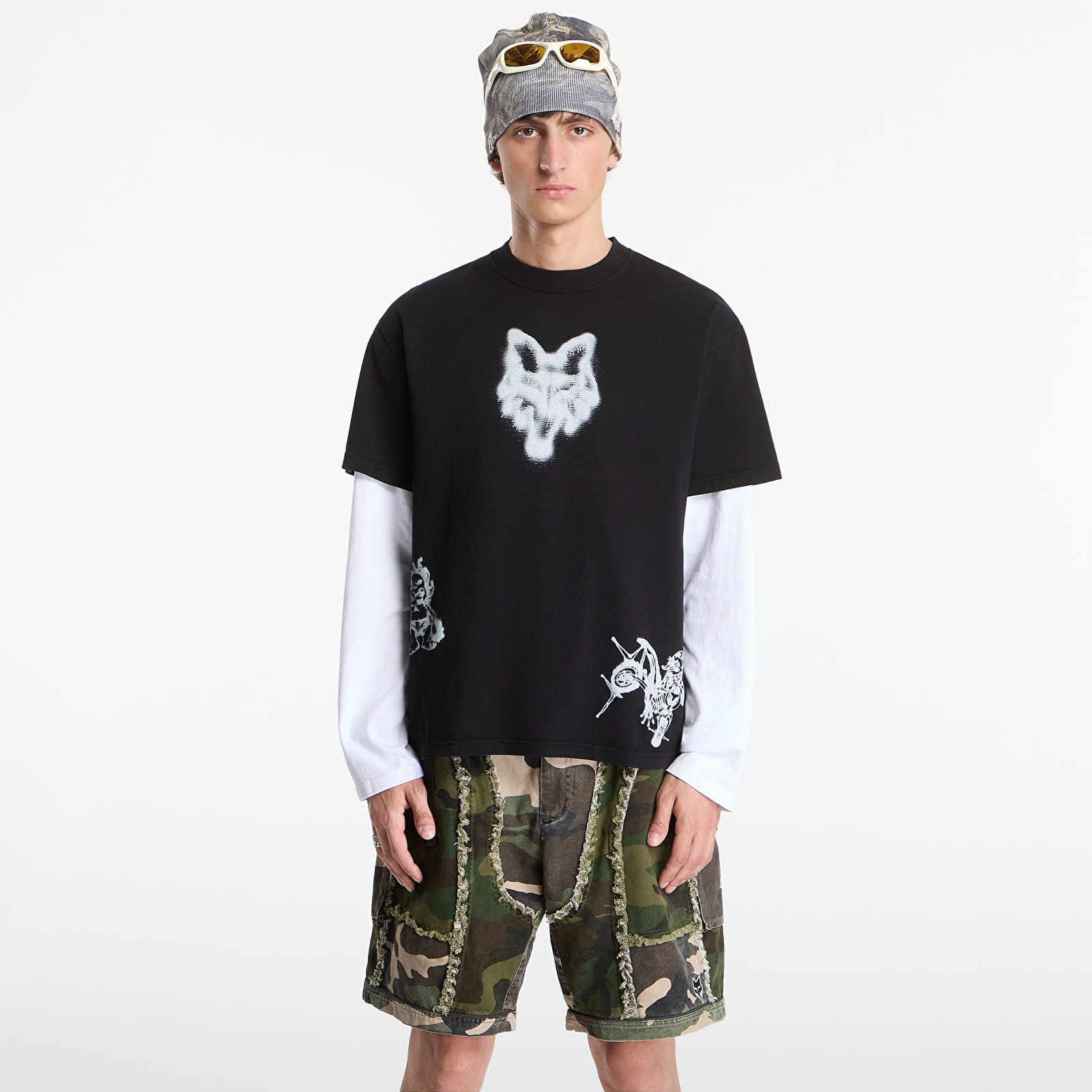 Футболки FOX Airbrushed T-Shirt Black