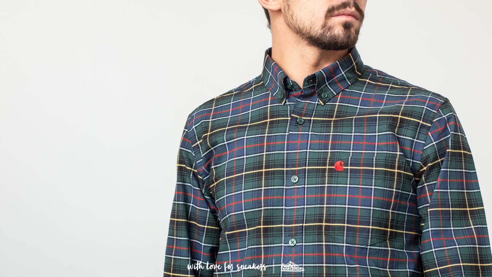 T-Shirts and shirts Carhartt WIP Longsleeve Patton Shirt Patton Check/ Cedar