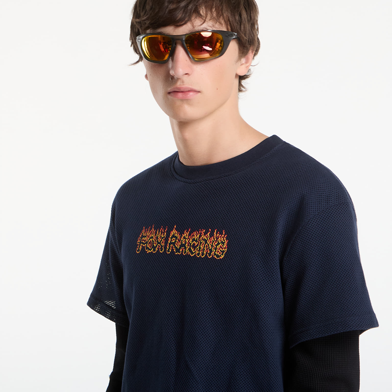 Футболки FOX Double Layer LS Top Navy