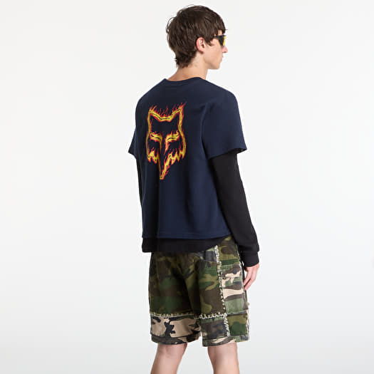 FOX Double Layer LS Top Navy | Footshop