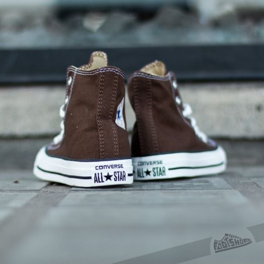 Chocolate converse high tops clearance