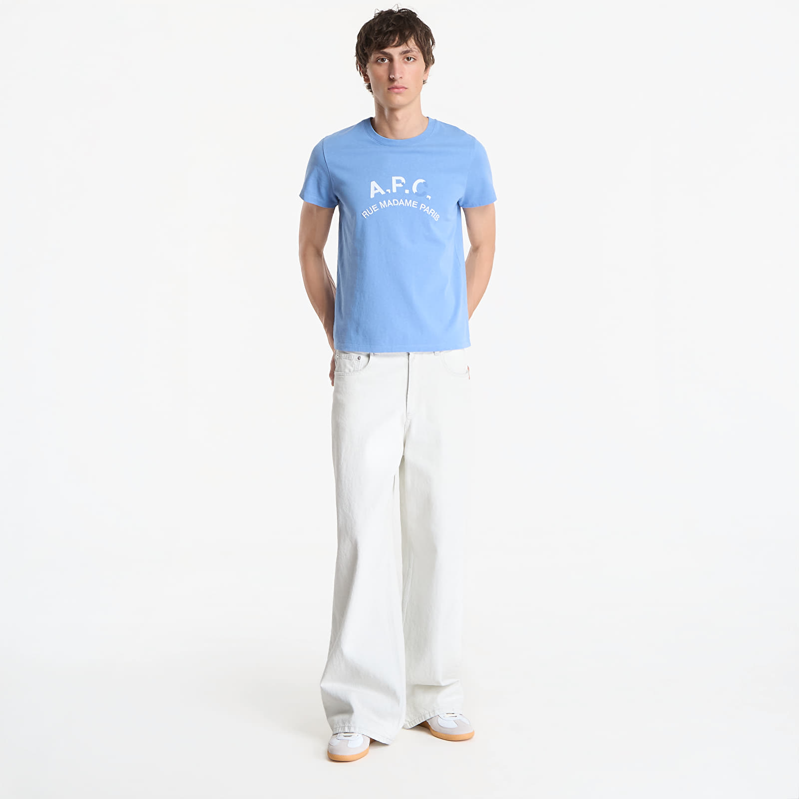 T-shirts A.P.C. T-Shirt Vintage Light Blue