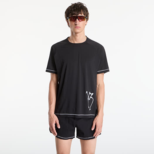 Футболка Y-3 Graphic Running Short Sleeve Tee Black