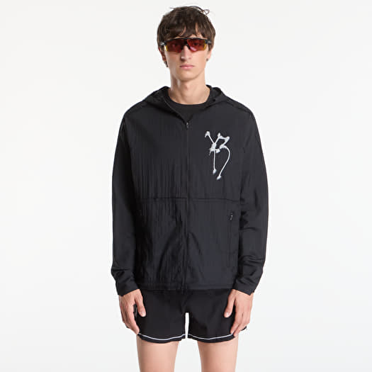 Y-3 Graphic Running Jacket Black