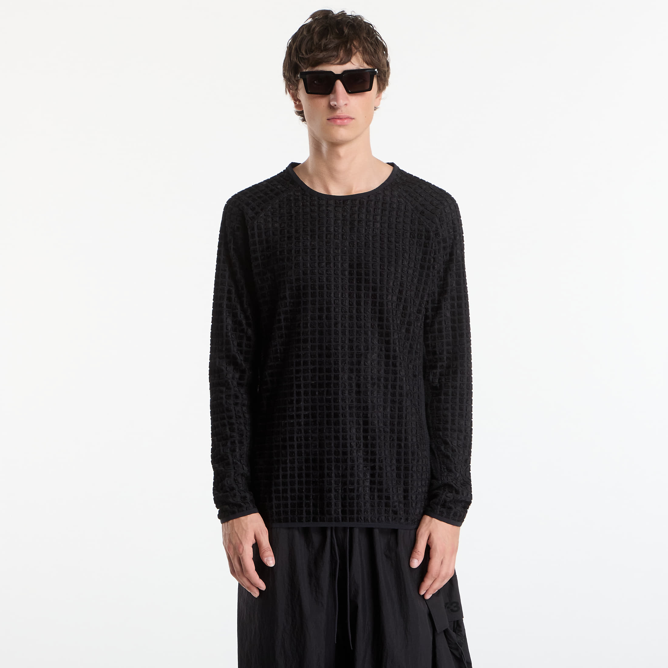 Shirt Y-3 x Chito Reversible Running Long Sleeve Black S
