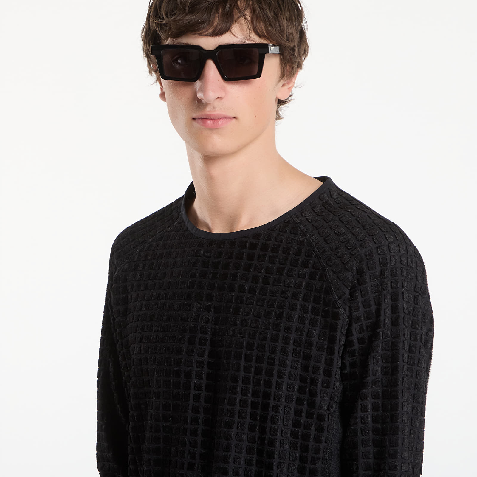 Men's shirts Y-3 Reversible Running Long Sleeve Black