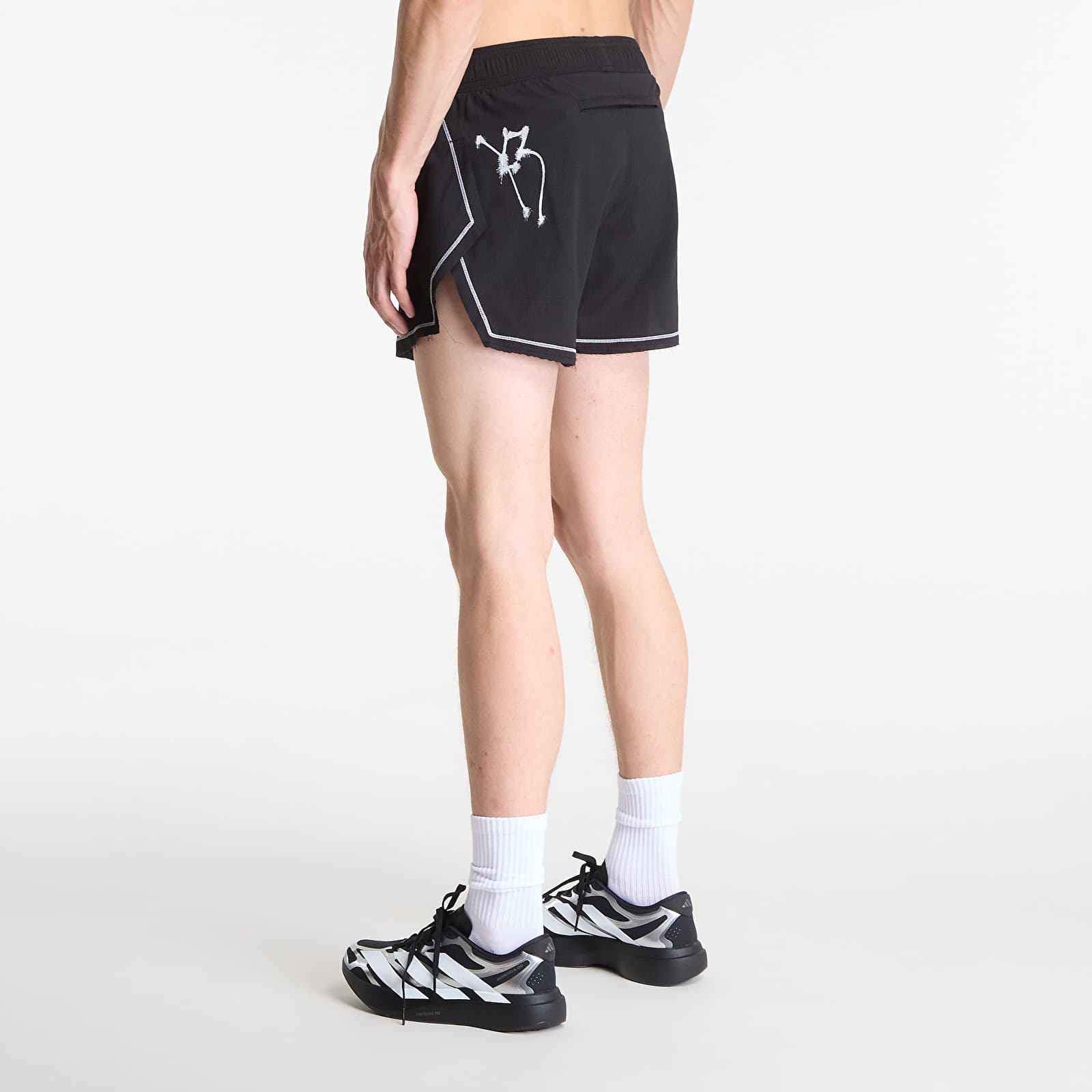 Шорты Y-3 Graphic Running Shorts Black
