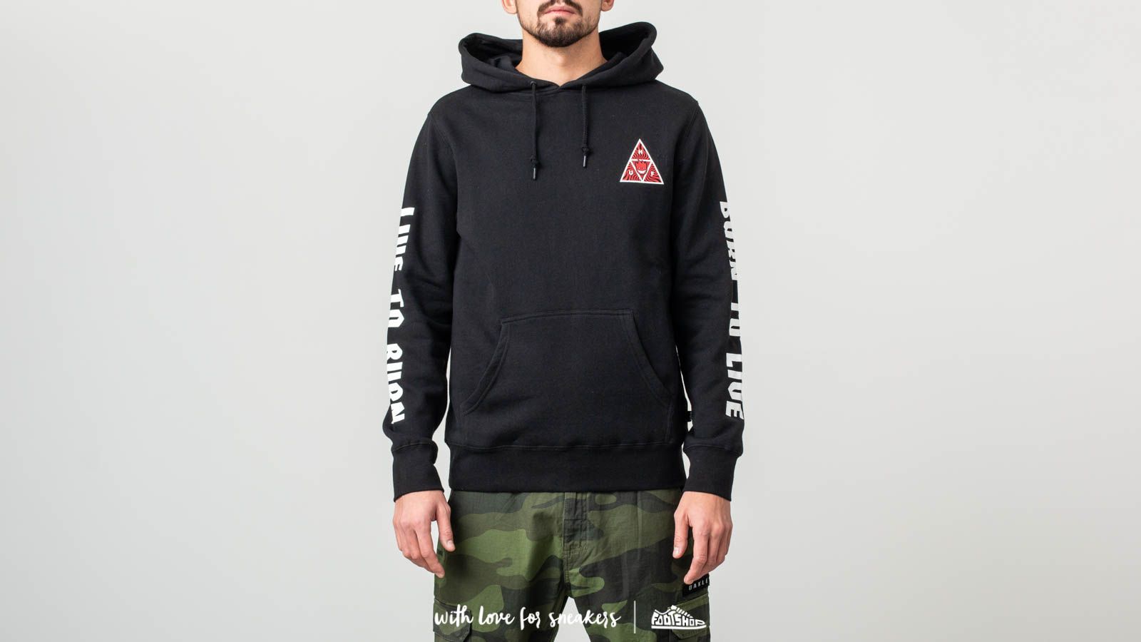 Sweatjacken und Sweatshirts HUF x Spitfire Triangle Pullover