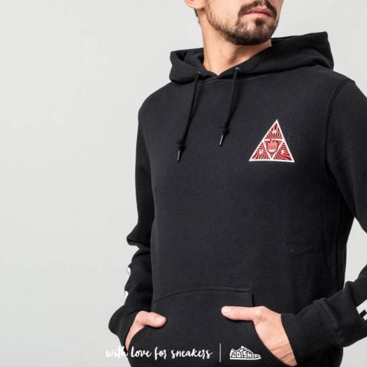 Huf x spitfire triangle black sale hoodie