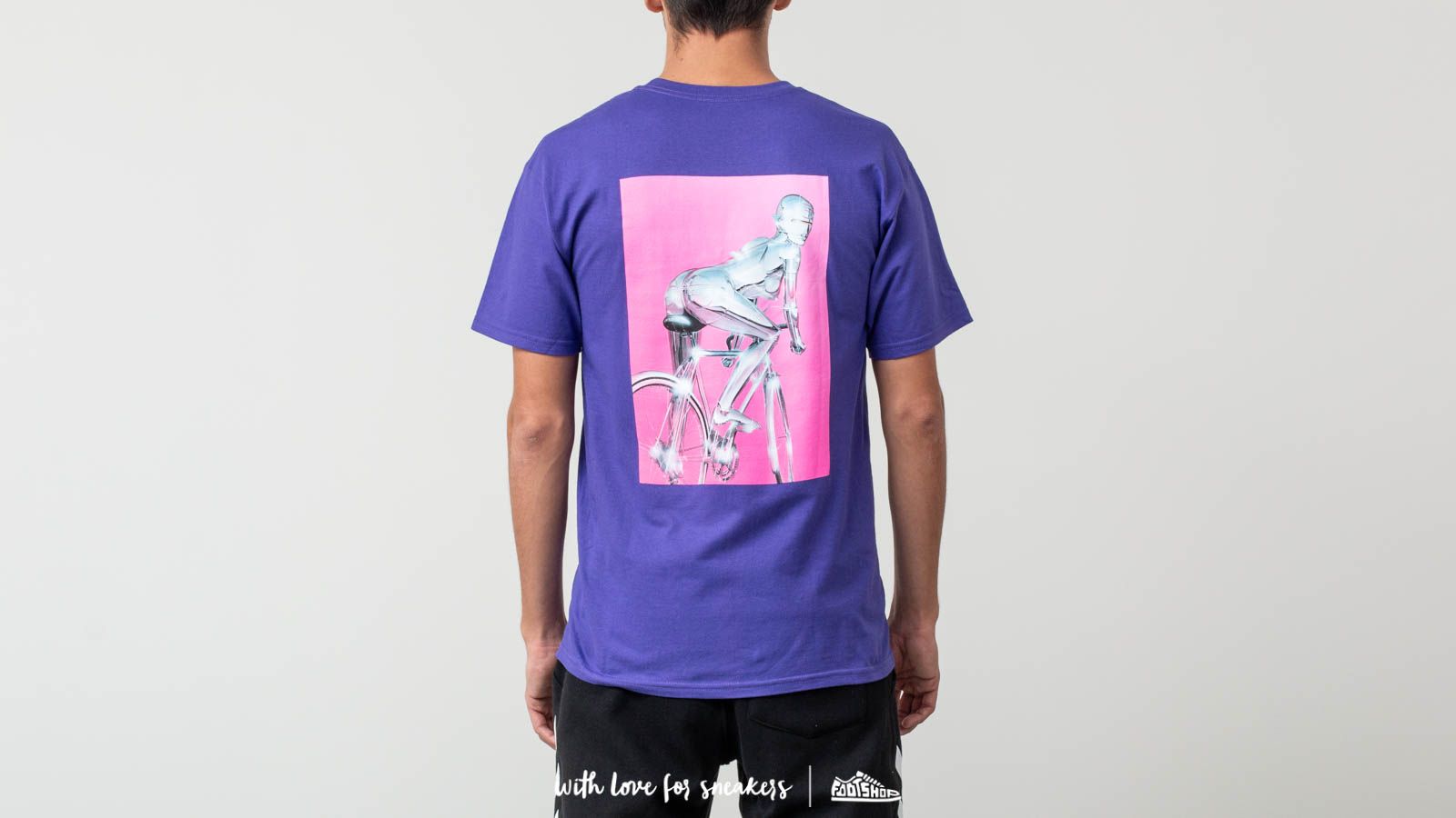 T-Shirts and shirts HUF x Sorayama Ride Shortsleeves Tee Purple