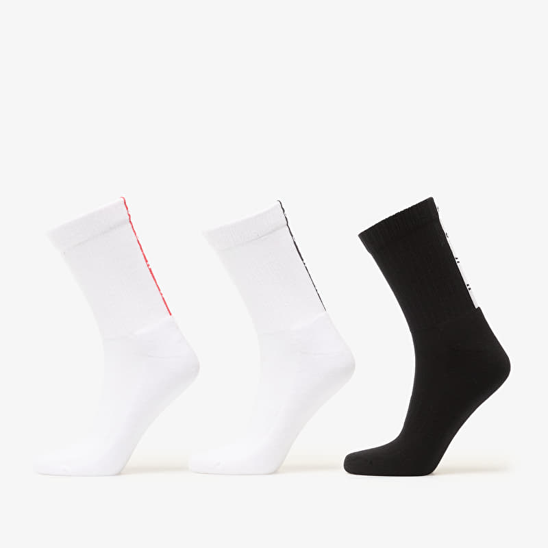 Calzini Hugo Boss Men 3-Pack Q Socks Back Tape Cc Multicolor