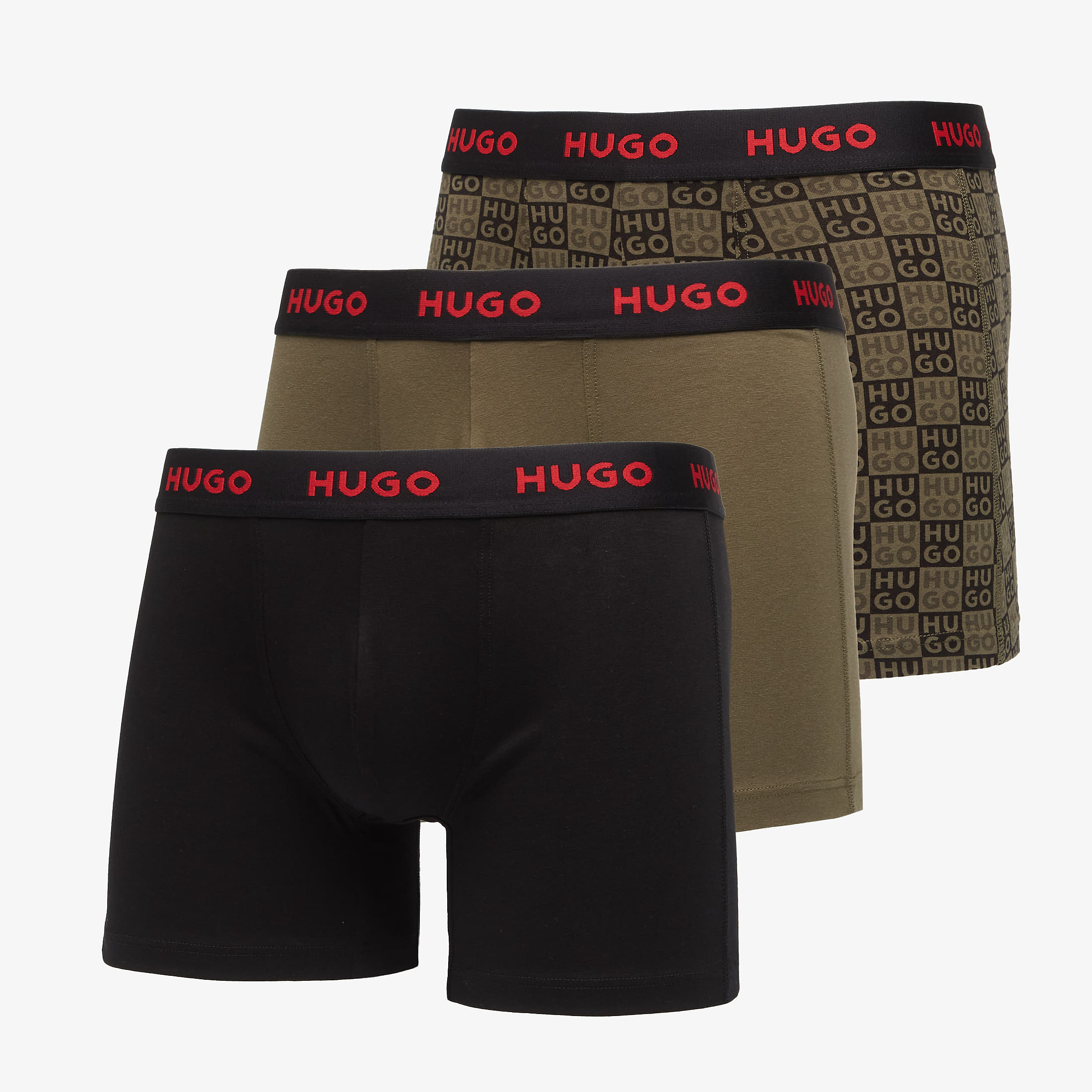 Боксерки Hugo Boss Boxer Brief Triplet Design Multicolor L