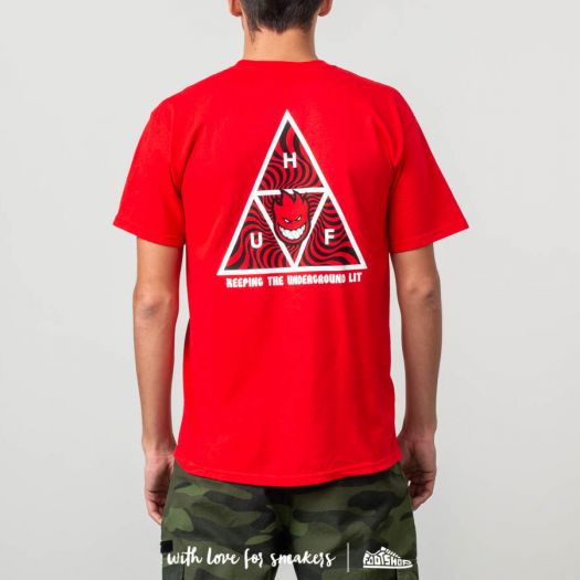 Huf x on sale spitfire t shirt