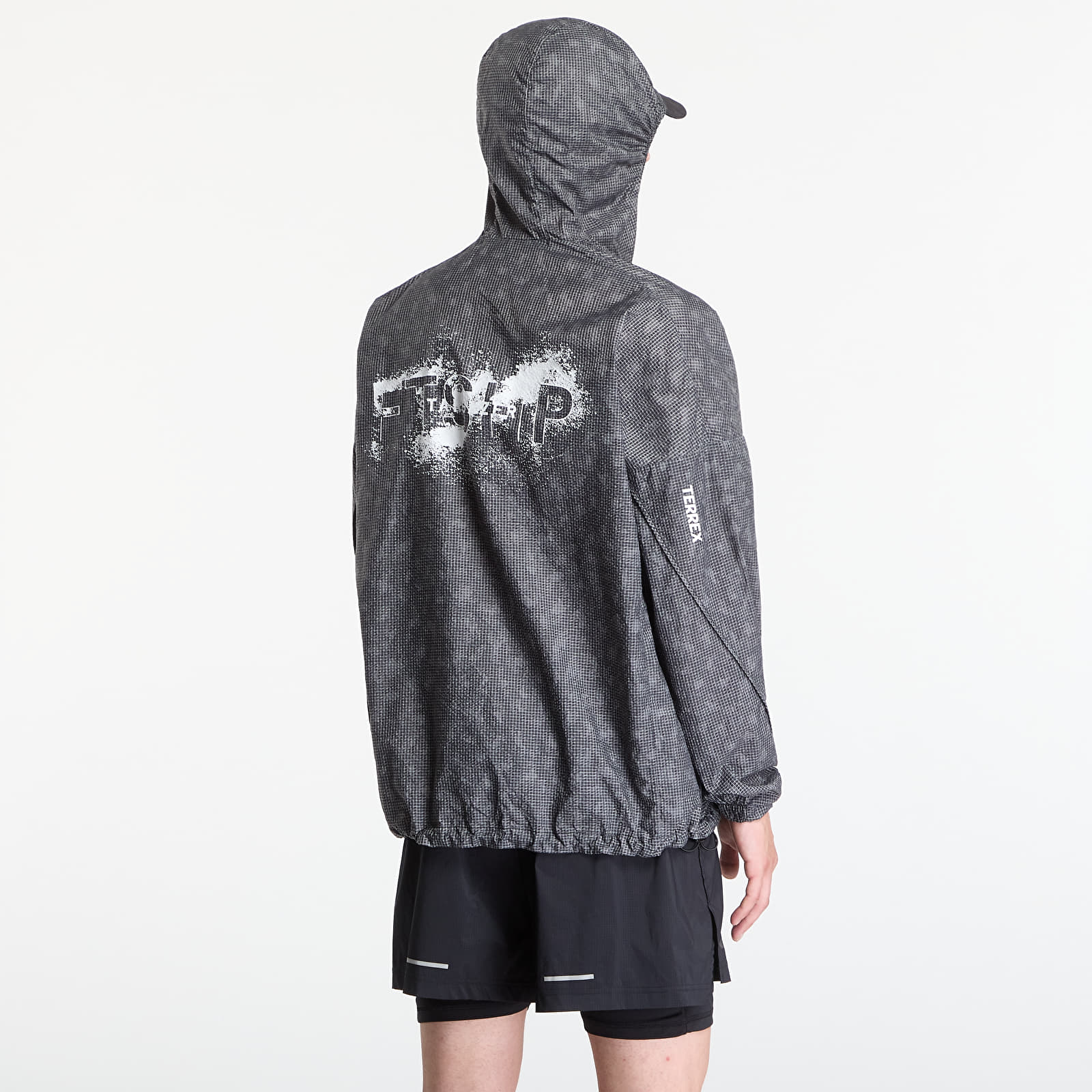 Muške jakne FTSHP x adidas Terrex STARGAZER Windbreaker UNISEX Black