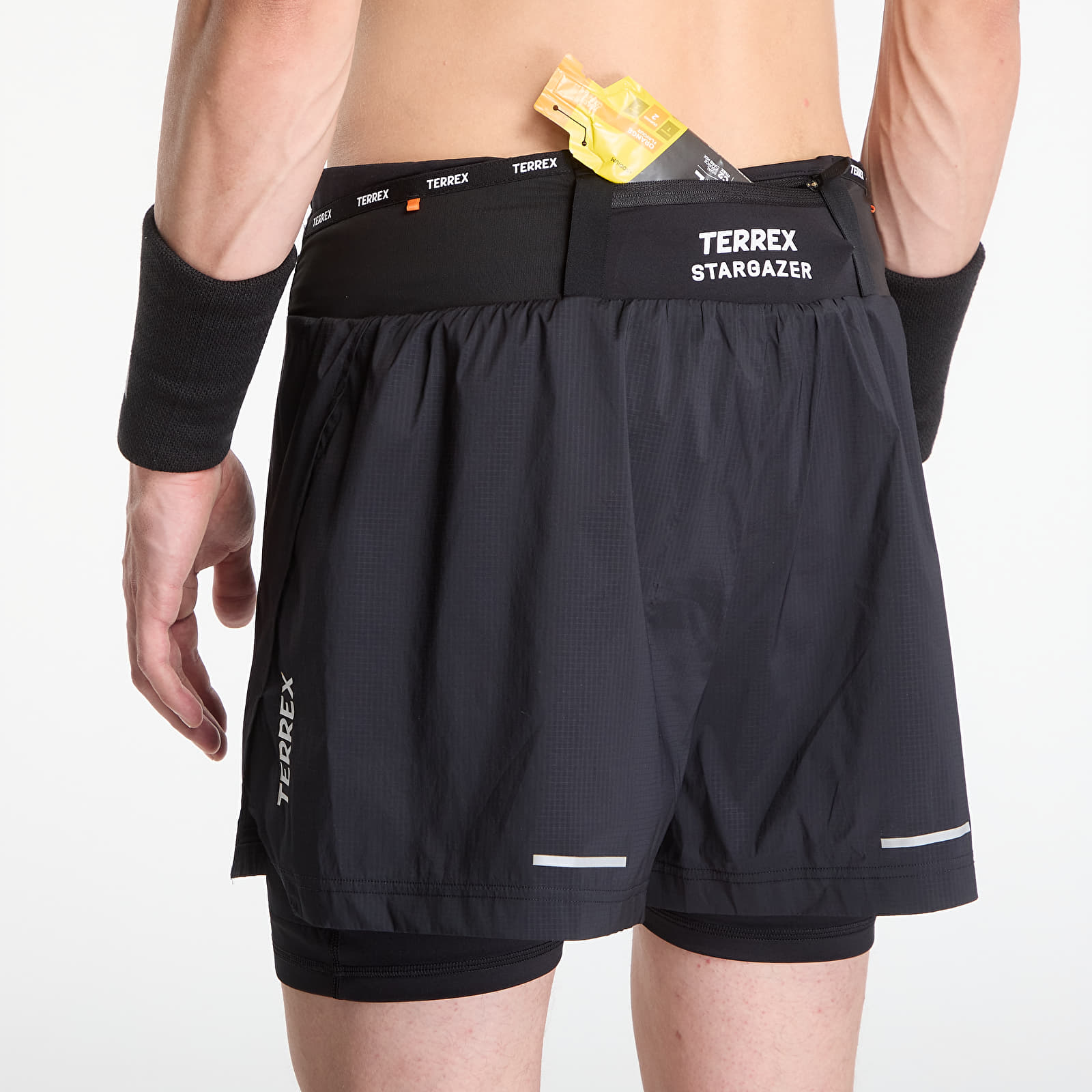 Korte broeken FTSHP x adidas Terrex STARGAZER Men Shorts 2IN1 Black