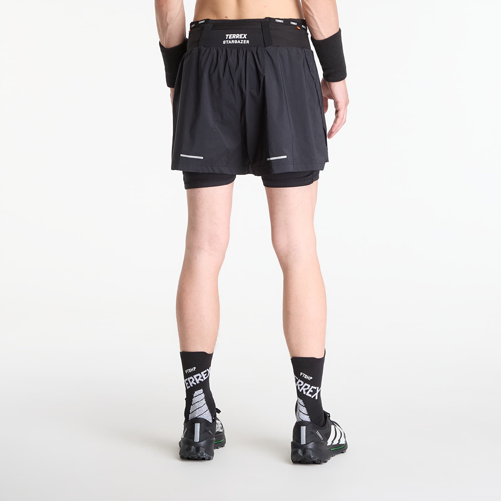 Korte broeken FTSHP x adidas Terrex STARGAZER Men Shorts 2IN1 Black