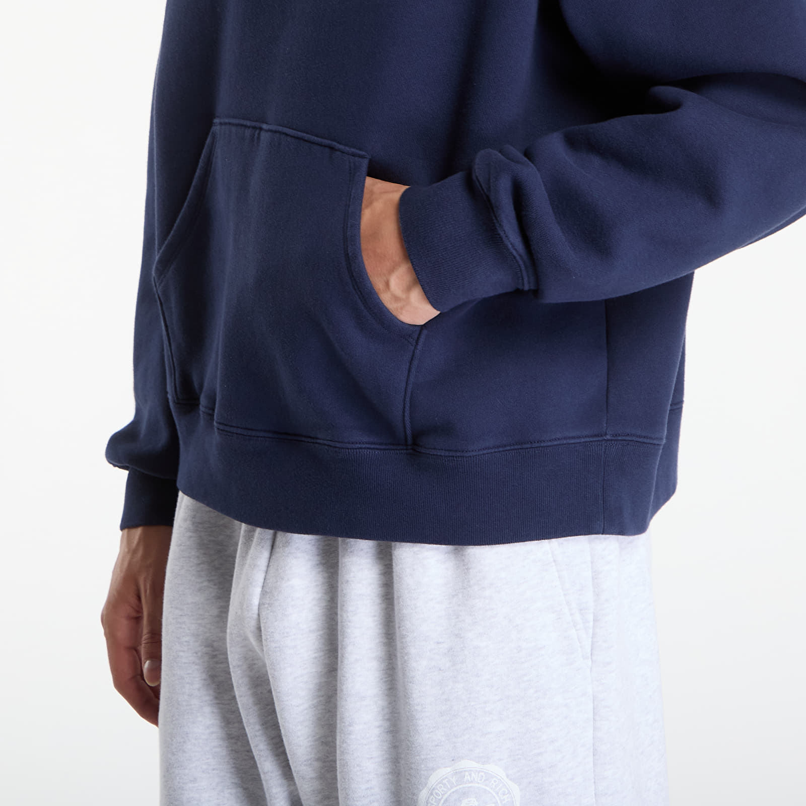 Hoodies and sweatshirts  Sporty & Rich Yankees Curve Hoodie UNISEX Dark Navy