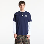 Sporty & Rich Yankees Arch Tshirt UNISEX Dark Navy/ White