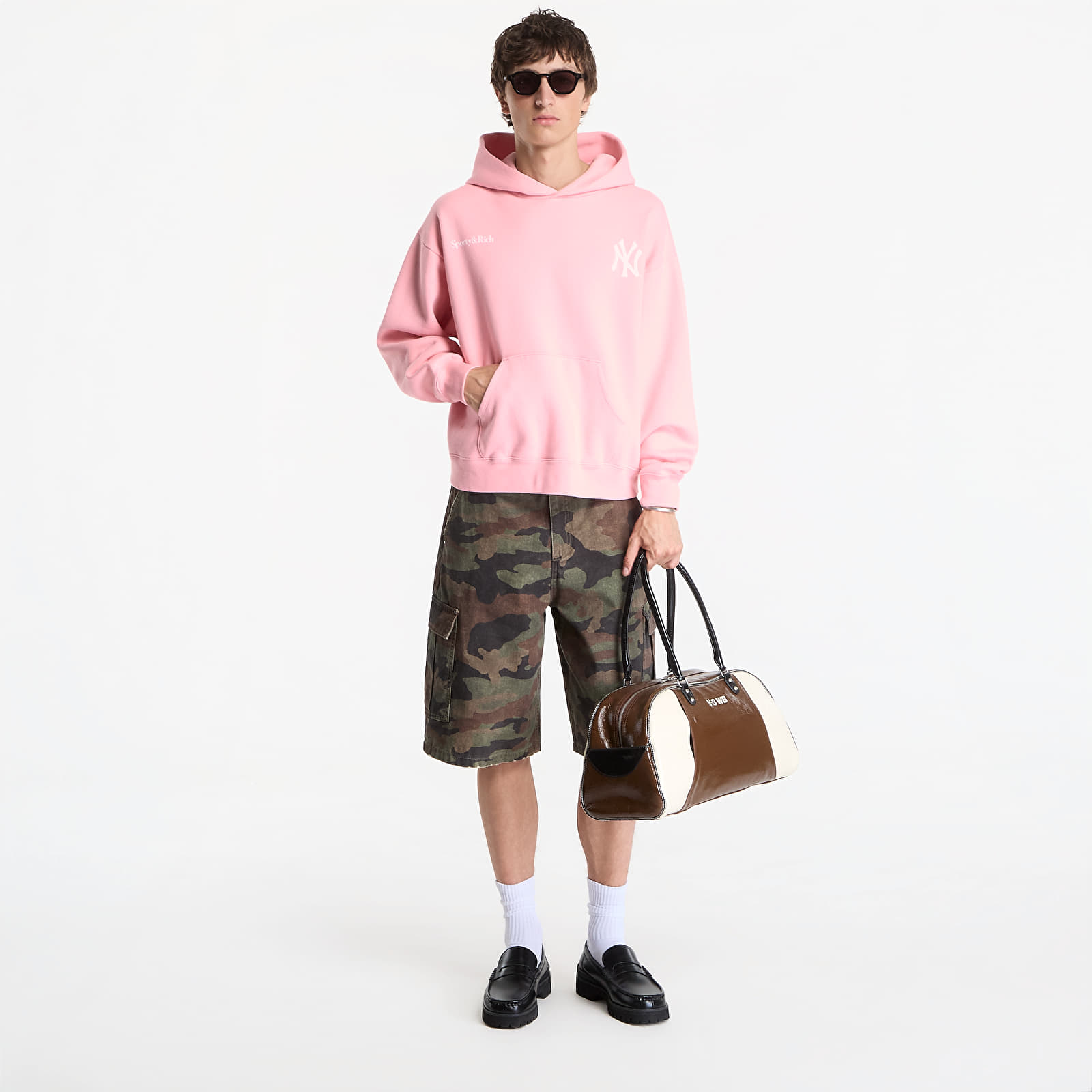 Sweatshirts Sporty & Rich Yankees Curve Hoodie UNISEX Candy