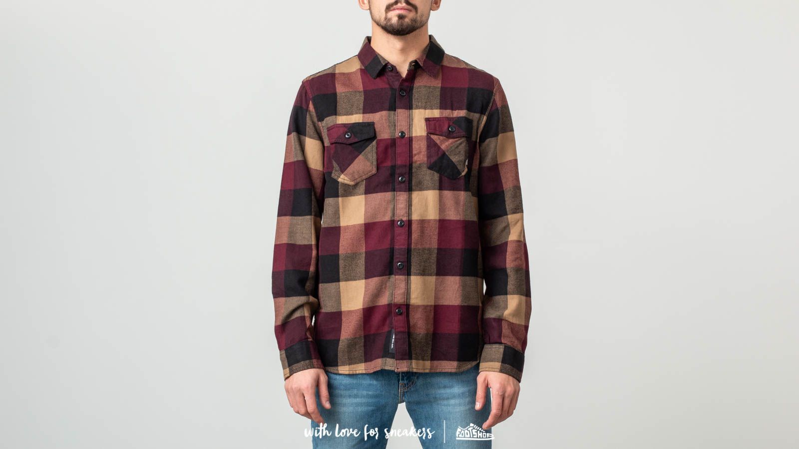 Camisetas Vans Box Flannel Shirt Port Royale/ Dirt