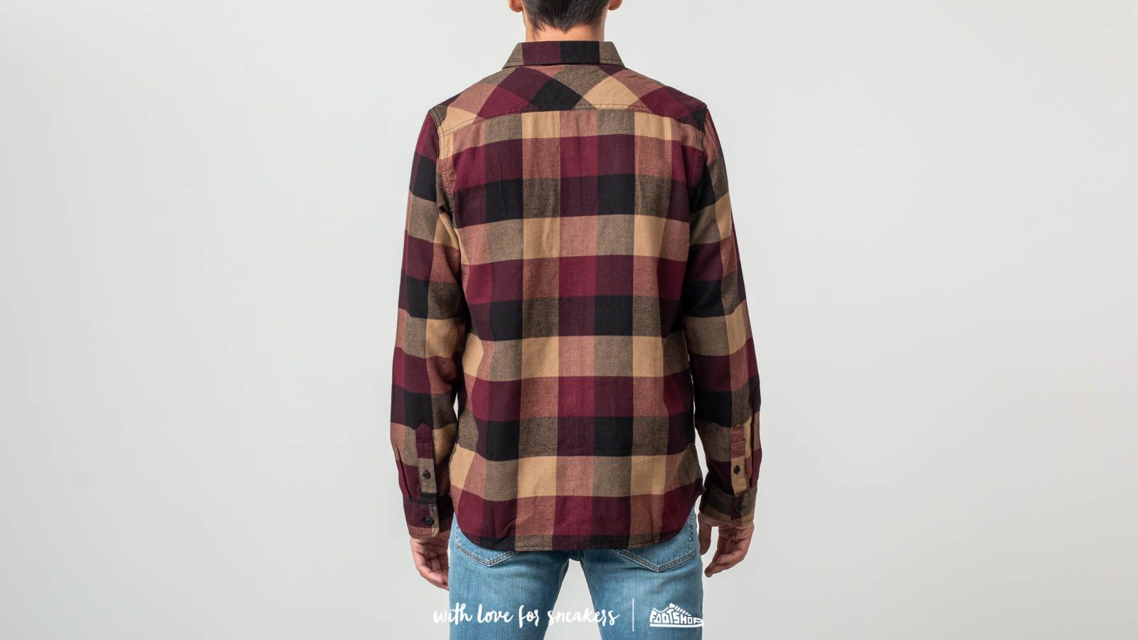 Camisetas Vans Box Flannel Shirt Port Royale/ Dirt