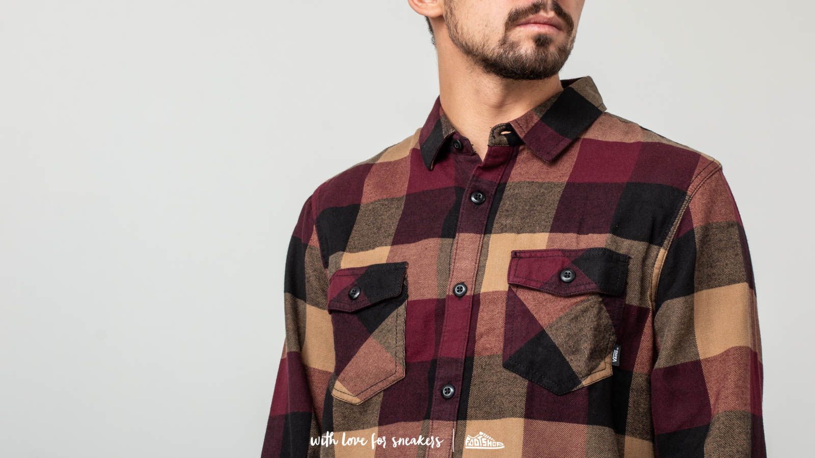 Camisetas Vans Box Flannel Shirt Port Royale/ Dirt