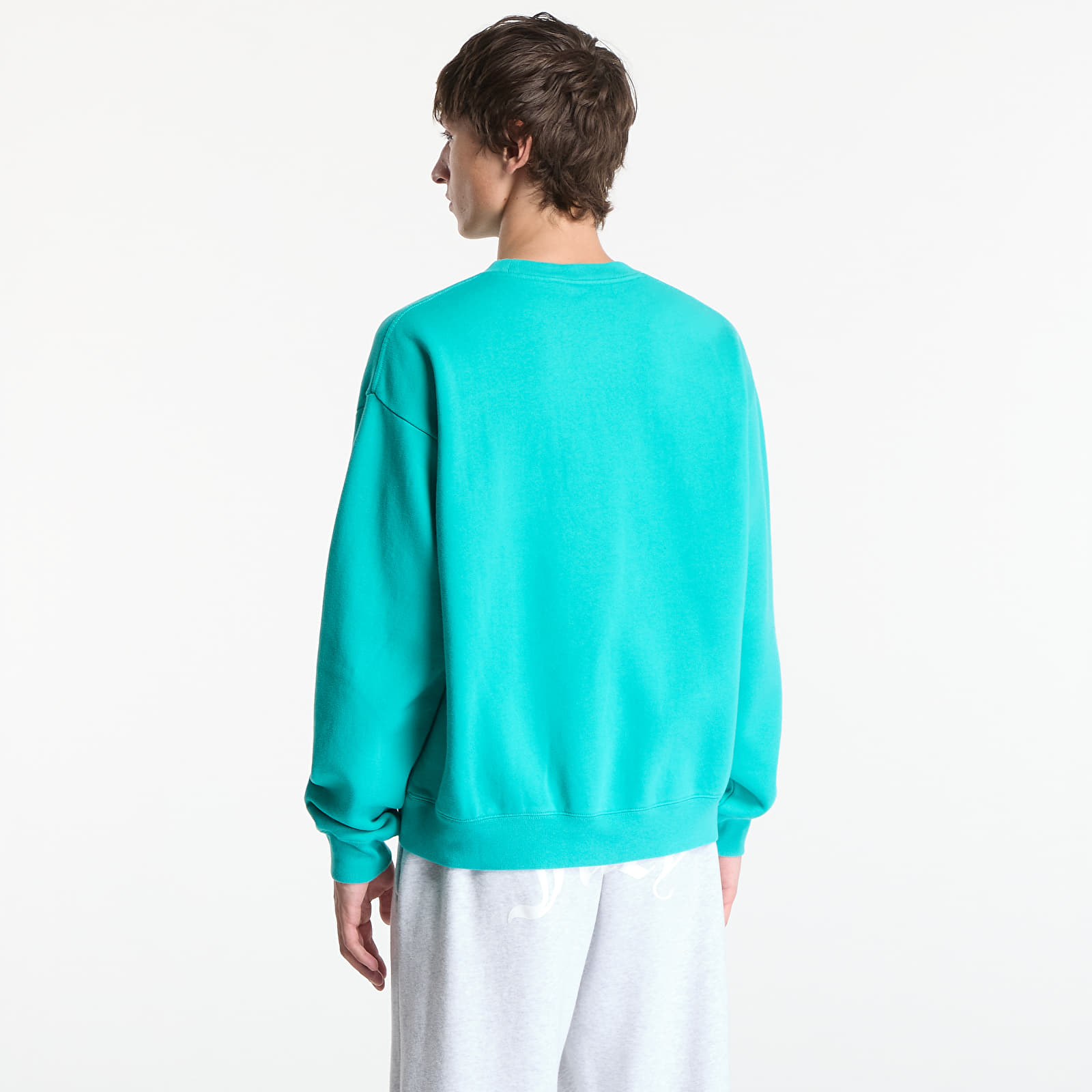 Регланы и толстовки Sporty & Rich Title Embroidered Crewneck UNISEX Amalfi Green