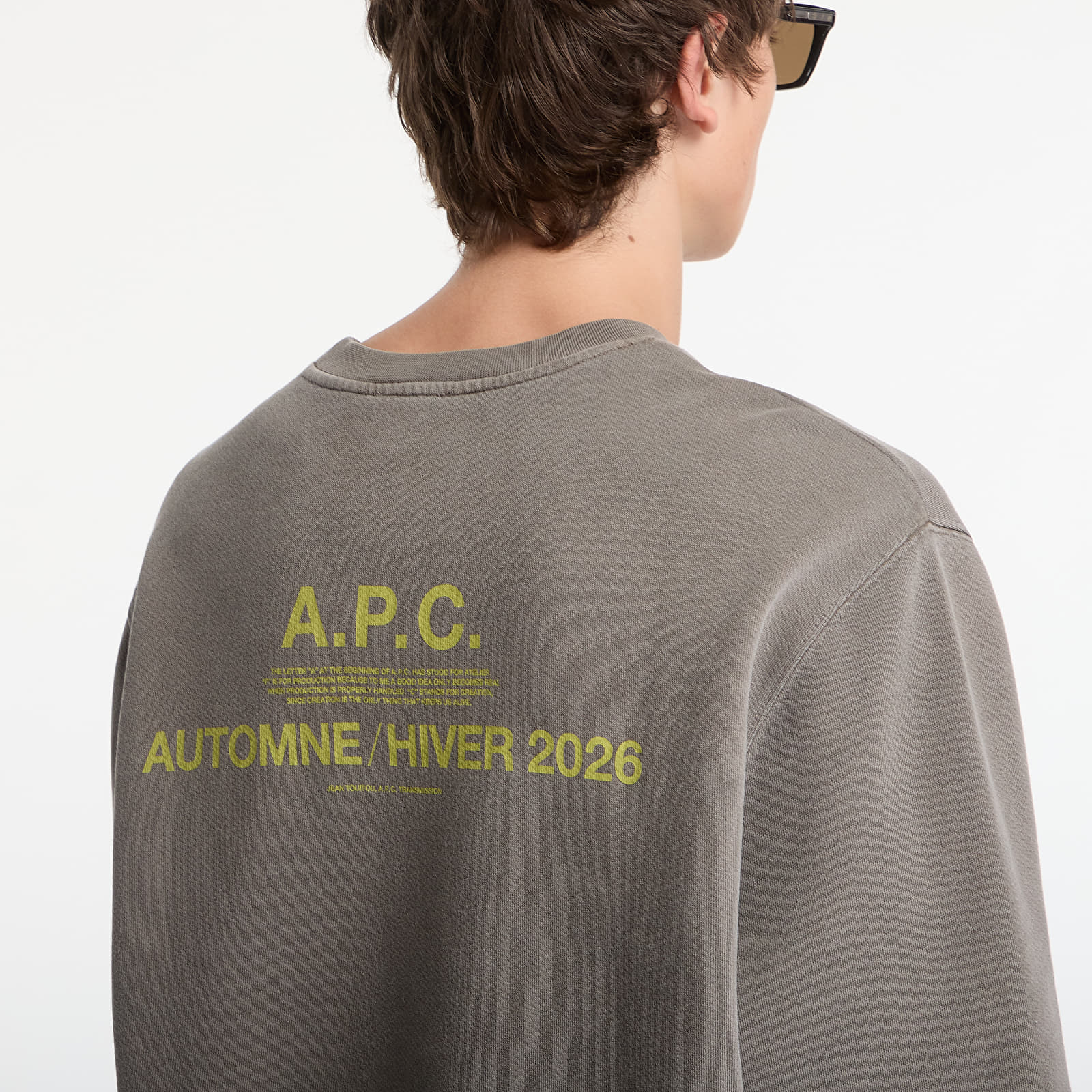 Hoodies and sweatshirts  A.P.C. Sweatshirt Apc Automne26 Gray