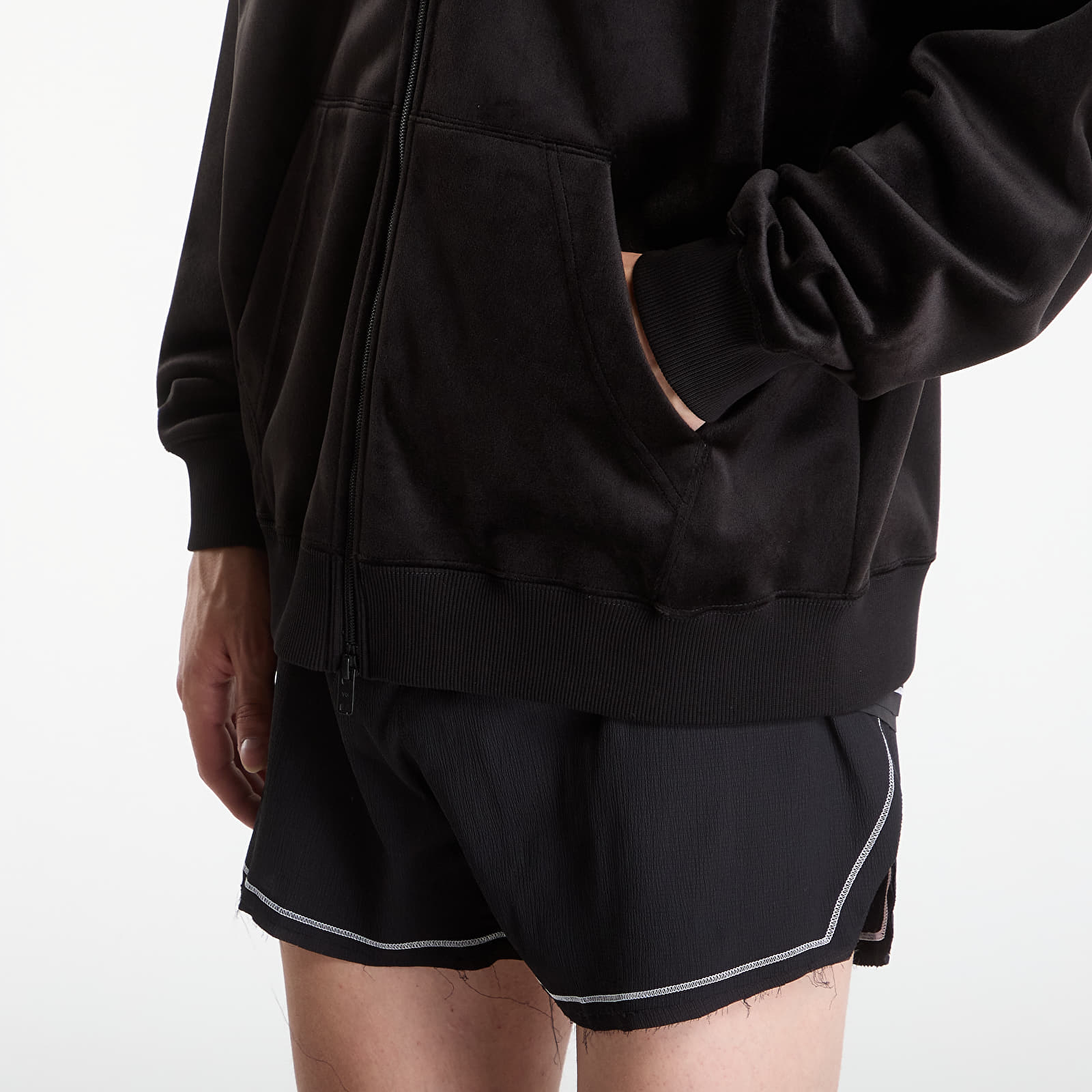 Чоловічі худі Y-3 Velvet Corduroy Zip Hoodie UNISEX Black