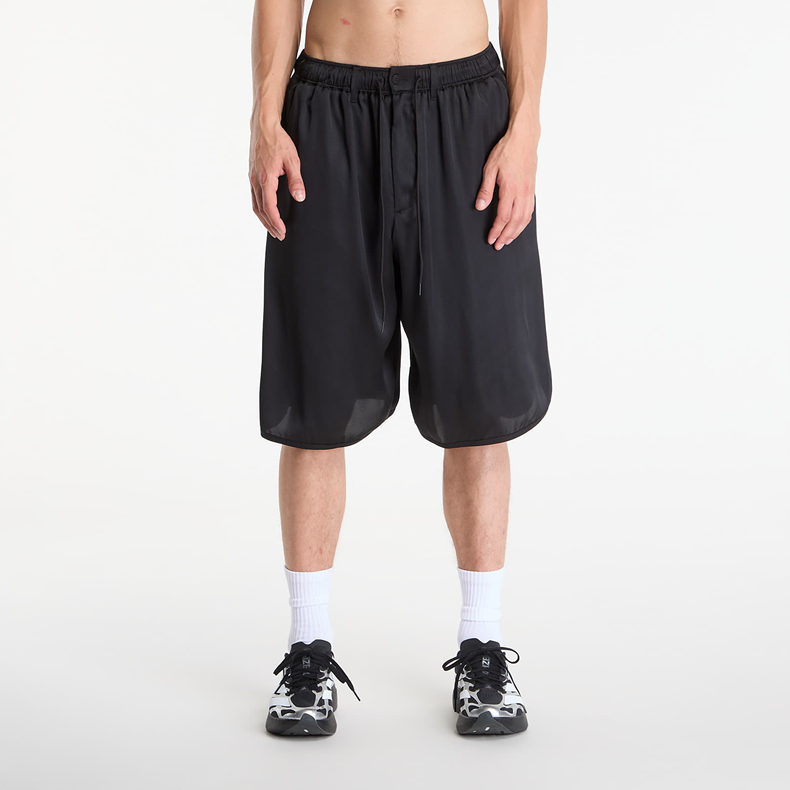 Pantaloncini uomo Y-3 Liquid Logo Shorts Black