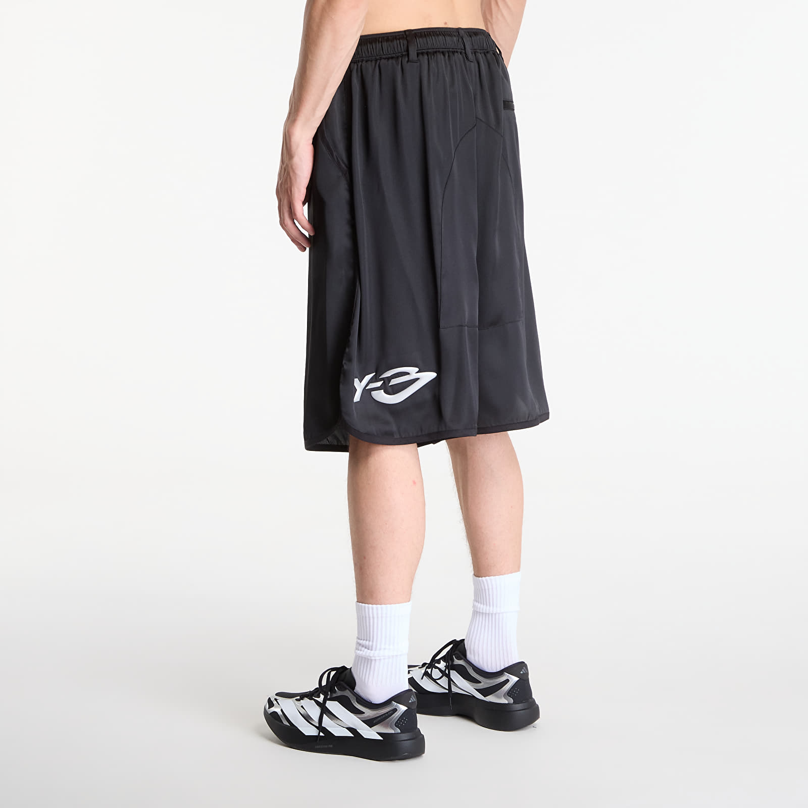 Pantaloncini uomo Y-3 Liquid Logo Shorts Black