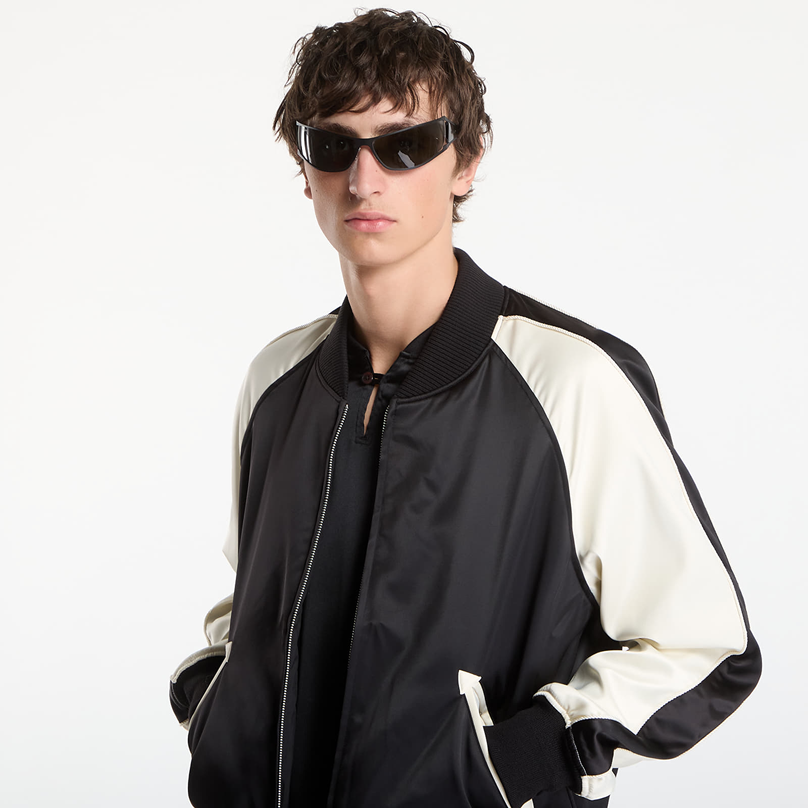 Куртки Y-3 Graphic Souvenir Jacket Black/ Cream White