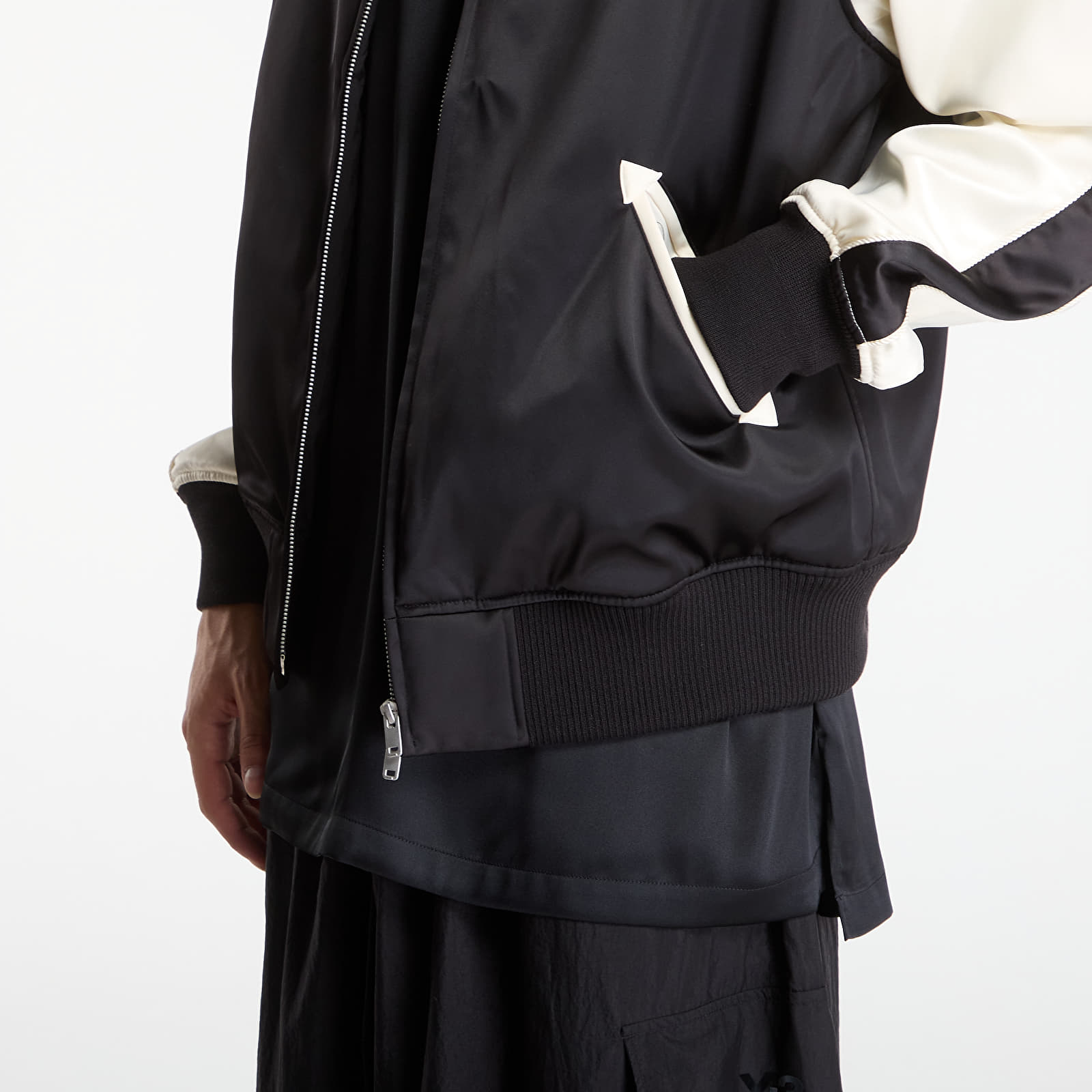 Куртки Y-3 Graphic Souvenir Jacket Black/ Cream White
