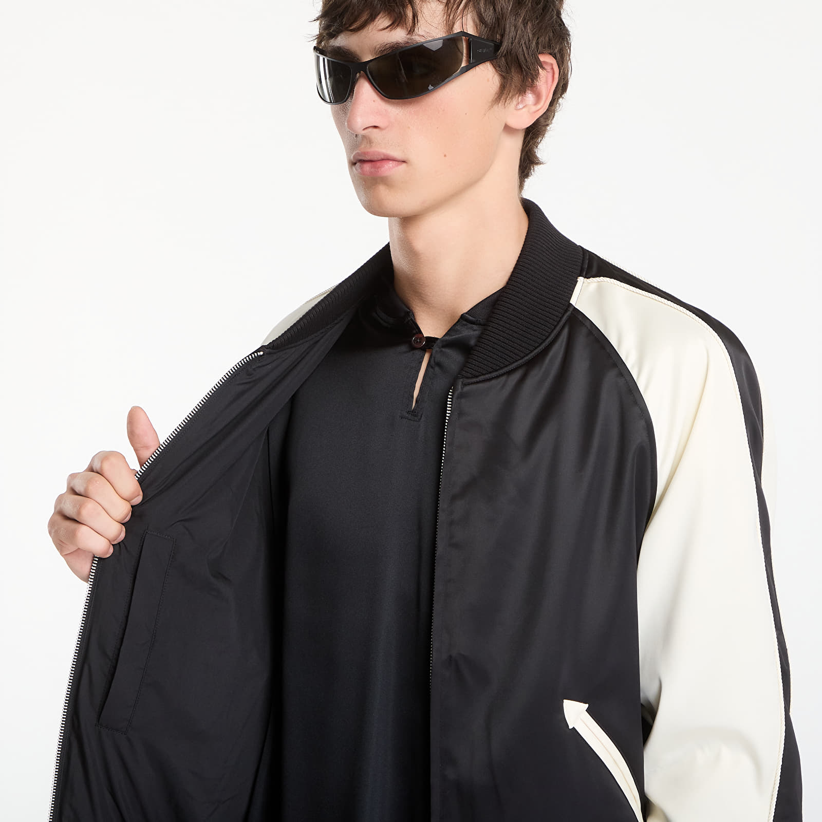 Куртки Y-3 Graphic Souvenir Jacket Black/ Cream White