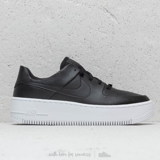 Women s shoes Nike W Af1 Sage Low Black Black White Footshop