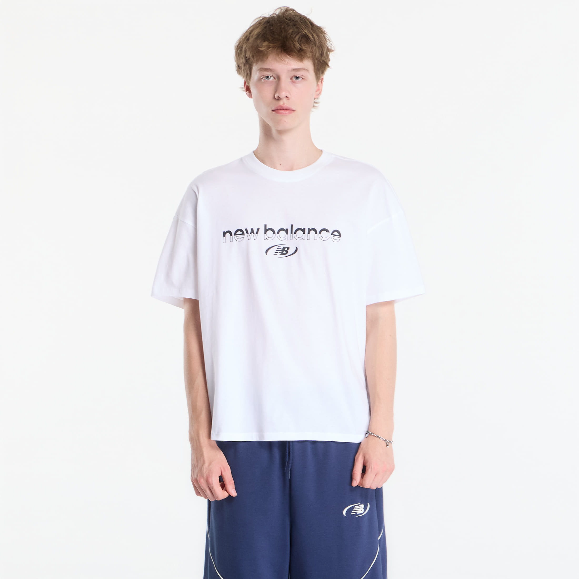 T-shirt New Balance Trackside T-Shirt White S