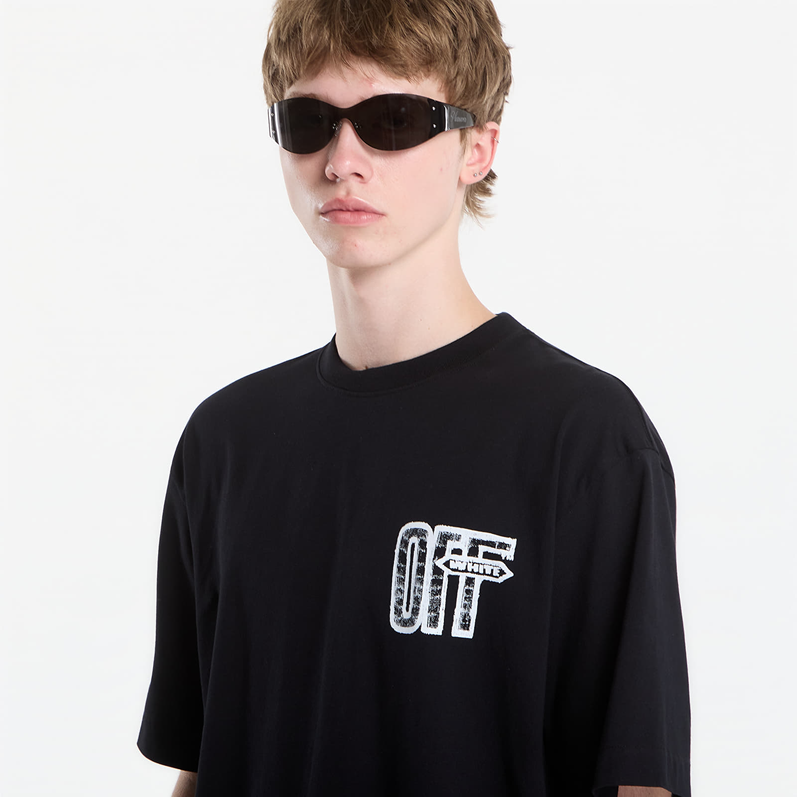 T-shirts Off-White Motion Arrow Skate S/S Tee UNISEX Black